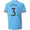 Maillot de Supporter Manchester City Ruben 3 Domicile 2022-23 Pour Homme